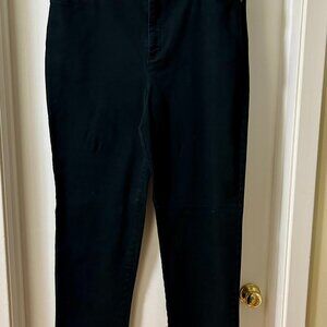 Gloria Vanderbilt Amanda Black Jeans Size 18